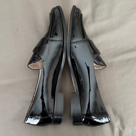 Louise et Cie Black Patent Loafers - Picture 9 of 13